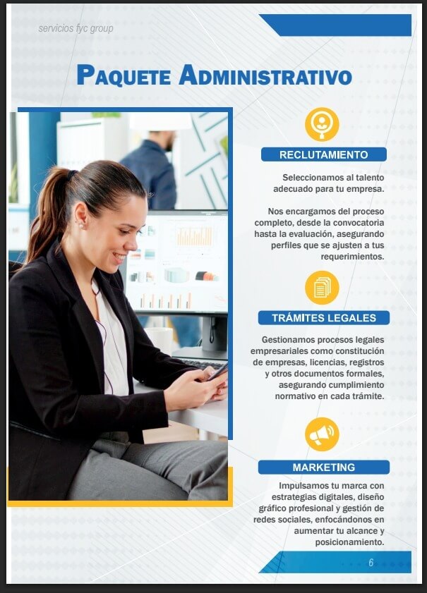 paquete administrativo